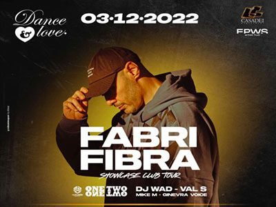 Fabri Fibra a Atena Lucana il 3 Dicembre 2022