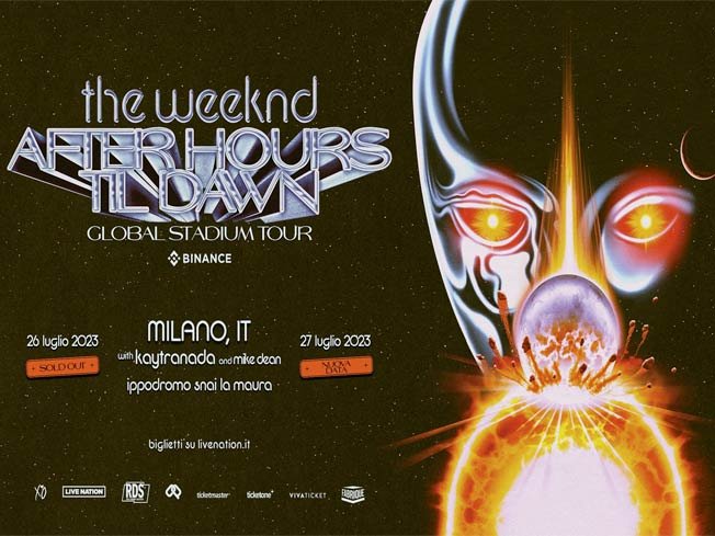 The Weeknd in concerto a Milano il 27 Luglio 2023
