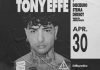 Tony Effe live a Jesolo il 30 Aprile 2023