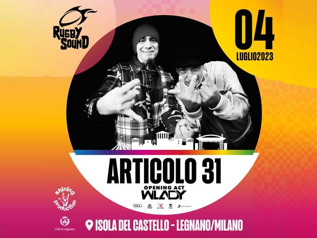Articolo 31 in concerto a Legnano il 4 Luglio 2023