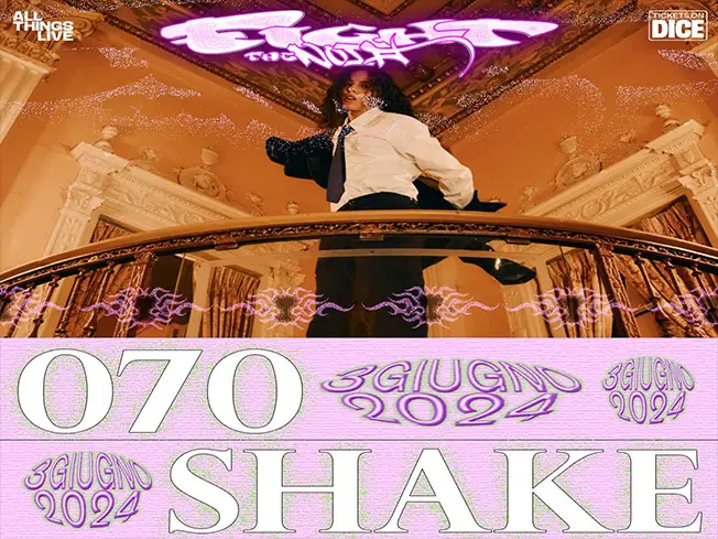 070shake-030624 070 Shake in concerto a Milano il 3 Giugno 2024