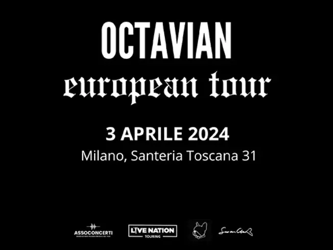 Octavian in concerto a Milano il 3 Aprile 2024