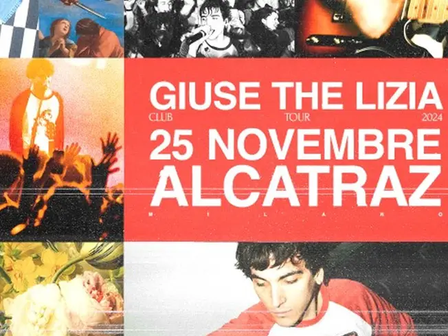 Giuse The Liza in concerto all'Alcatraz di Milano il 25 Novembre 2024