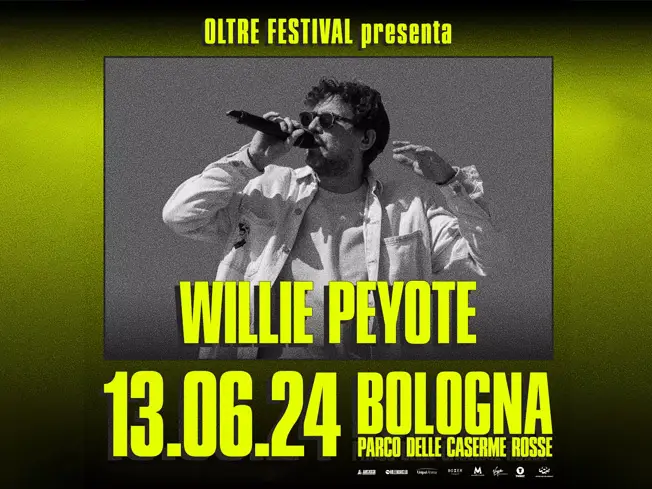 willie-peyote-oltre-fest-2024 Willie Peyote in concerto a Bologna il 13 Giugno 2024
