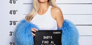Baby K ha pubblicato il singolo “Fino al blackout” Baby K BlackOut cover