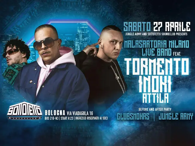 inoki-tormento-attila-270424 Tormento, Inoki e Attila in concerto a Bologna il 27 Aprile 2024