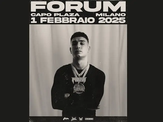 Capo Plaza in concerto al Forum di Assago l'1 Febbraio 2025