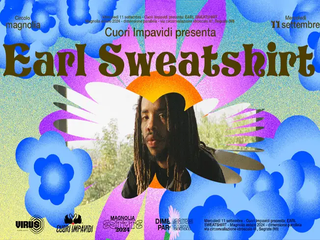 Earl Sweatshirt in concerto a Milano l'11 Settembre 2024