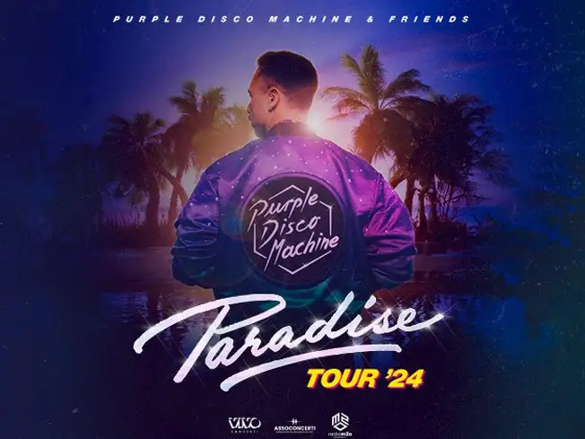 Purple Disco Machine in concerto a Milano il 11 Ottobre 2024