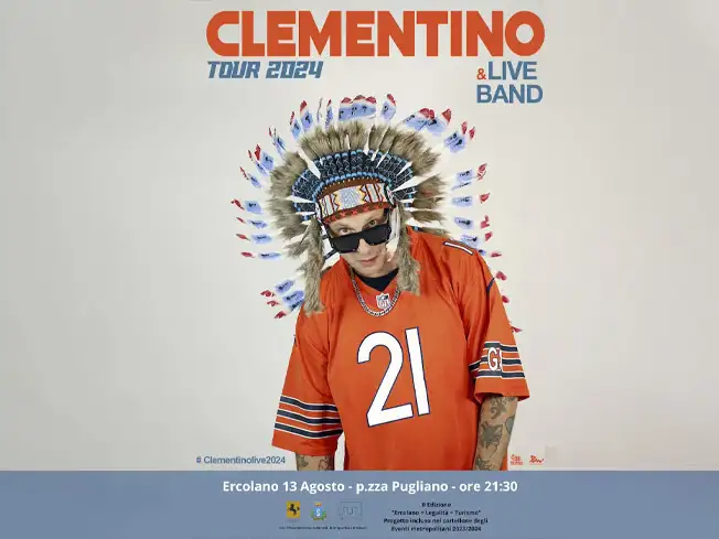 clementino-130824 Clementino in concerto a Ercolano il 13 Agosto 2024