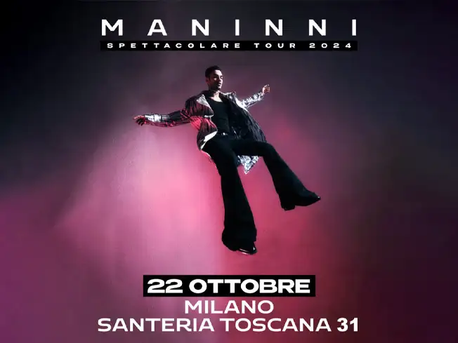 maninni-221024 Maninni in concerto al Santeria Toscana 31 di Milano il 22 Ottobre 2024