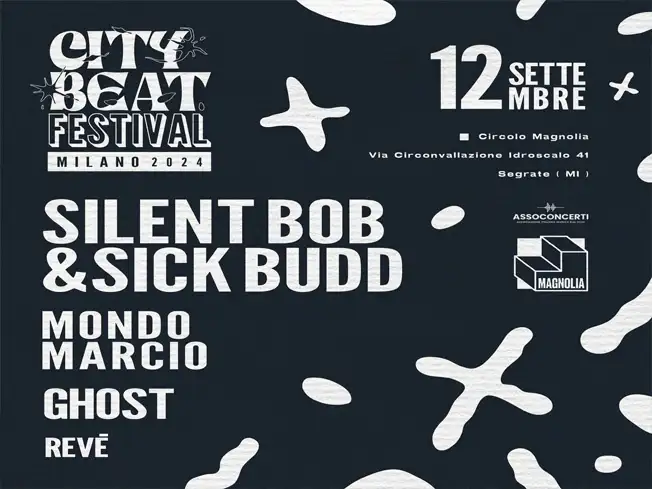silent-bob-mondo-marcio-120924 Silent Bob, Mondo Marcio e il Ghost in concerto a Milano il 12 Settembre 2024