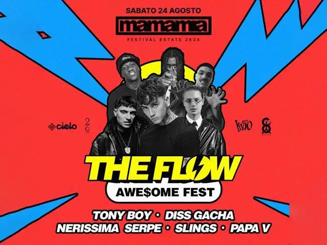 the-flow-240824 Tony Boy e Diss Gacha concerto Senigallia il 24 Agosto 2024
