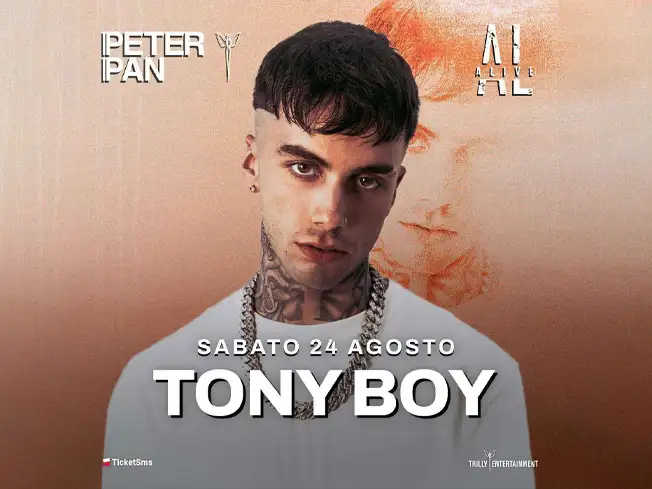 Tony Boy live a Riccione il 24 Agosto 2024