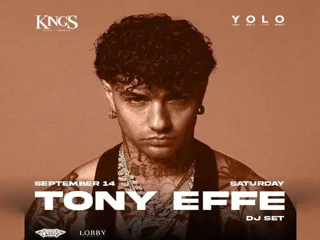 tonyeffe-140924 Tony Effe live al Kings Club di Jesolo il 14 Settembre 2024