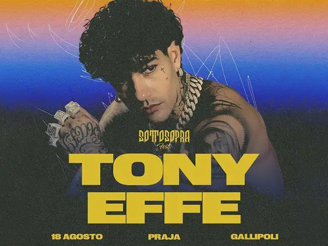 tonyeffe-180824 Tony Effe live al Praja di Gallipoli il 18 Agosto 2024