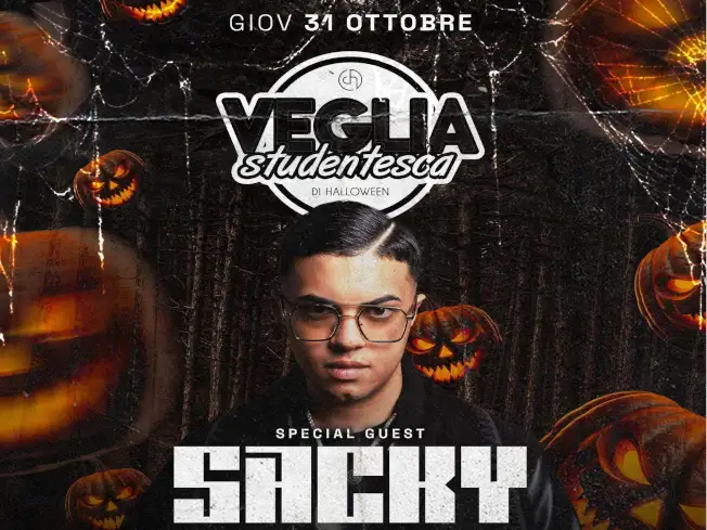 Sacky-311024 Sacky live ad Halloween