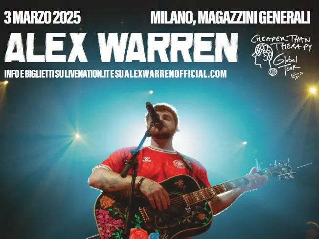 alex-warren-030325 Alex Warren in concerto ai Magazzini Generali di Milano il 3 marzo 2025