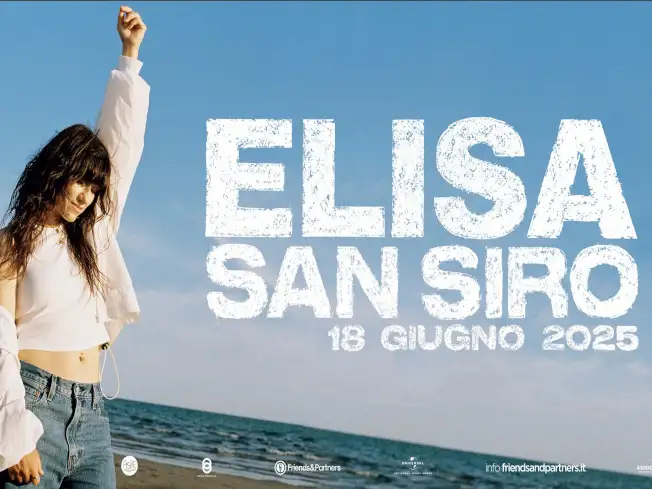 Elisa in concerto allo Stadio San Siro di Milano il 18 Giugno 2025