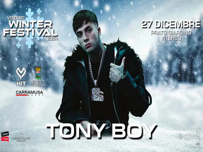 Tony Bot live a Viterbo il 27 Dicembre 2024