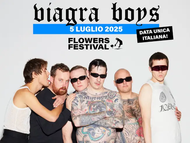 viagra-boys-050725 Viagra Boys in concerto a Collegno il 5 Luglio 2025