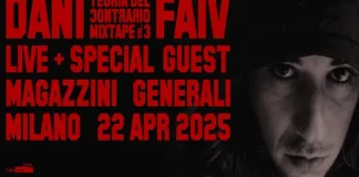 Dani Faiv in concerto a Milano il 22 Aprile 2025