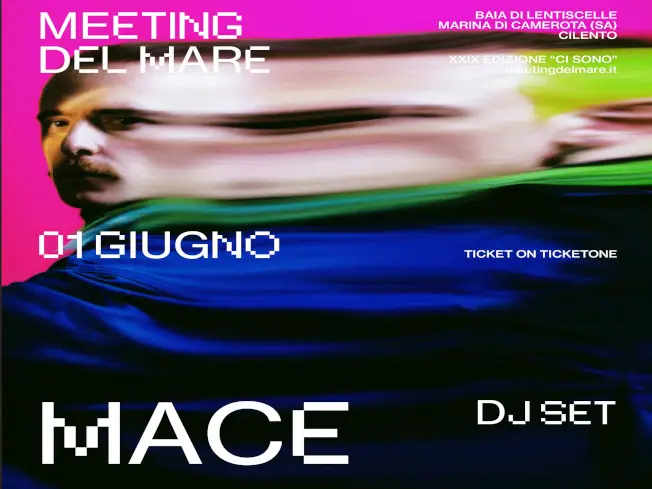 mace-010625 Mace live dj set al Meeting del Mare di Marina di Camerata il 1 giugno 2025