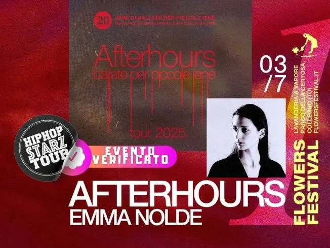 Afterhours e Emma Nolde in concerto a Collegno il 3 Luglio 2025