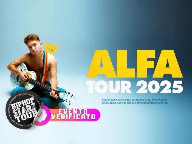 AlfaTour2025 Alfa in concerto 2025