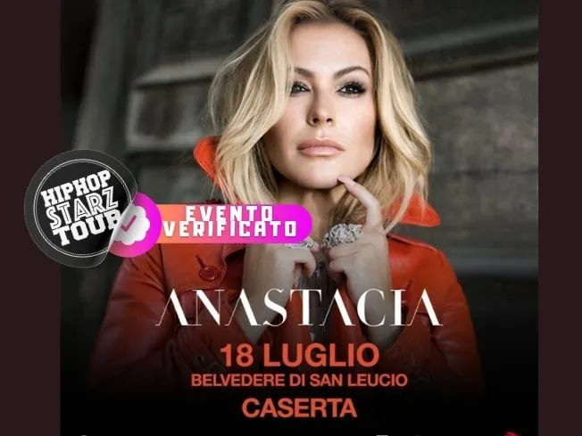 Anastacia in concerto a Caserta il 18 Luglio 2025
