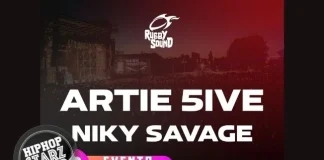 Artie 5ive + Niky Savage @ Rugby Sound Festival (Legnano, MI) Artie 5ive e Niky Savage in concerto a Legnano 13 Luglio 2025