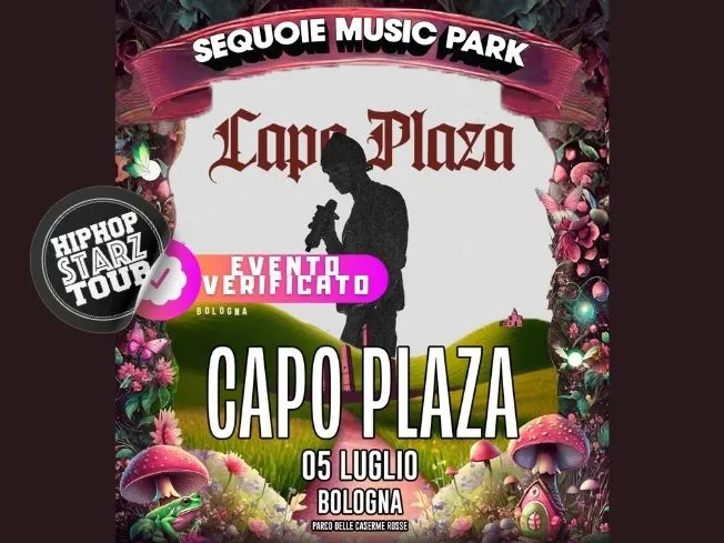 Capo Plaza in concerto a Bologna il 5 Luglio 2025