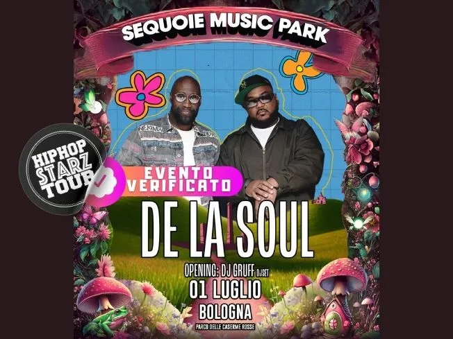 De La Soul in concerto al Sequoie Music Park di Bologna il 1 Luglio 2025