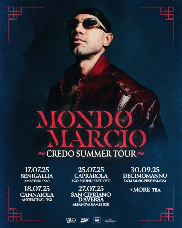 Mondo Marcio summer tour 2025