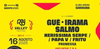 Guè, Salmo, Irama, Nerissima Serpe, Pap V in concerto a Olbia il 16 Agosto 2025