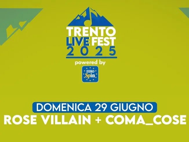 Rose Villain e Coma Cose in concerto a Trento il 29 Giugno 2025