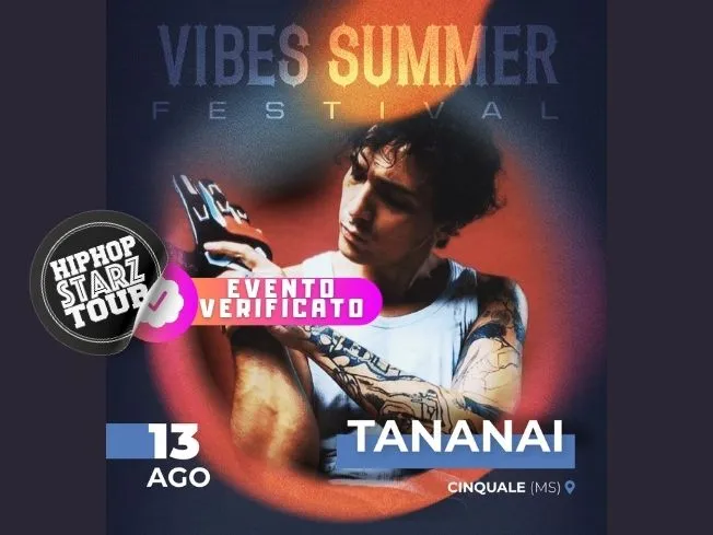 Tananai in concerto a Cinquale il 13 agosto 2025