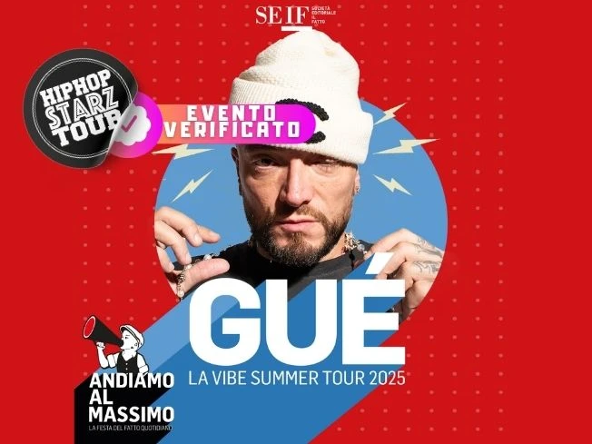 Guè-110925 Guè in concerto al Circo Massimo di Roma l'11 Settembre 2025