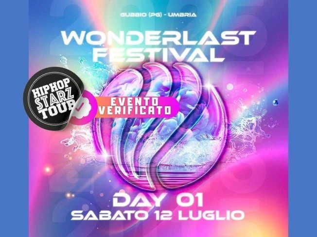 wonderlast-120725 Shiva, Kid Yugi, Low Red, Glocky e tanti altri in concerto a Gubbio il 12 Luglio 2025