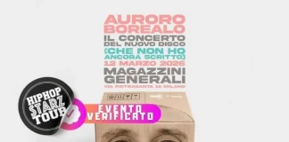 Auroro Borealo in concerto ai Magazzini Generali di Milano il 12 Marzo 2026
