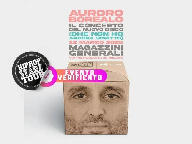 Auroro Borealo in concerto ai Magazzini Generali di Milano il 12 Marzo 2026