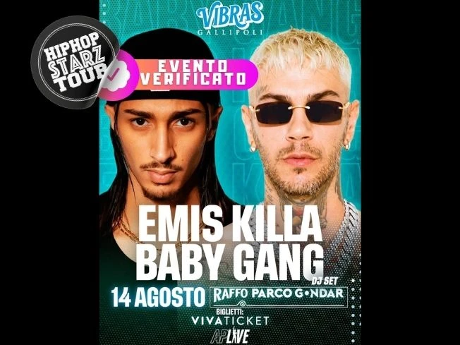 baby-gang-emis-killa-140825 Baby Gang e Emis Killa live dj set a Gallipoli il 14 Agosto 2025