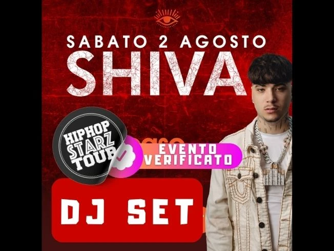 Shiva live dj set a Capo Portiere il 2 agosto 2025