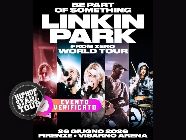 Linkinpark-260626 Linkin Park in concerto a Firenze il 26 Giugno 2026