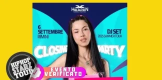 Anna @ Heaven Summer Festival (Bellaria – Igea Marina, RN) Anna live a Bellaria Igea Marina il 6 Settembre 2025