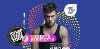 Fedez live a San Vito Lo Capo il 25 Settembre 2025