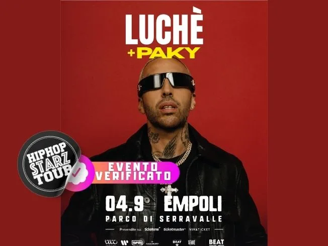 luche-paky-040925 Luchè e Paky in concerto a Empoli il 4 settembre 2025