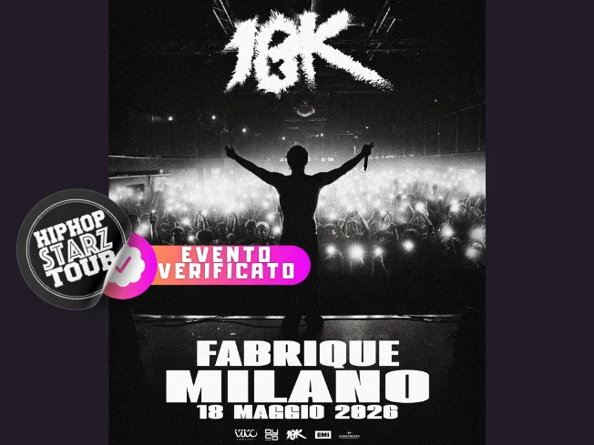 18k in concerto a Milano il 18 Maggio 2026