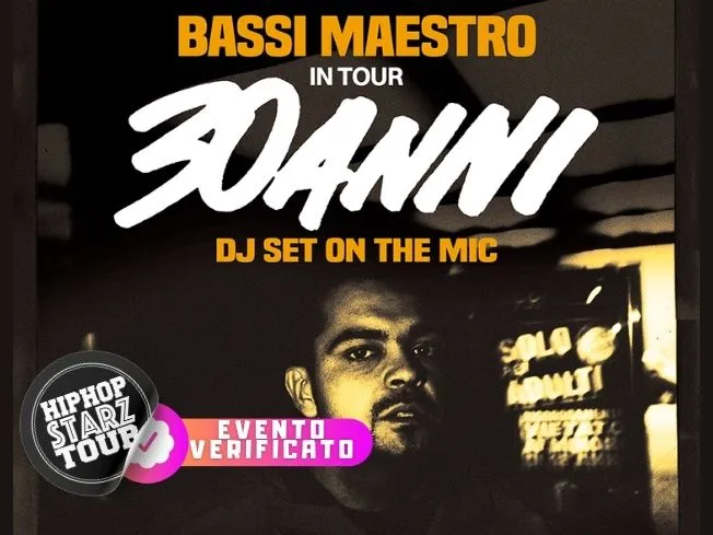 Bassi Maestro live 2026