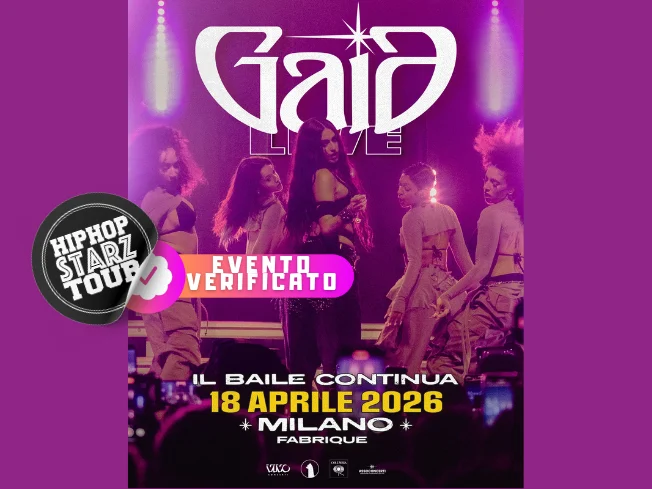 Gaia in concerto al Fabrique di Milano il 18 Aprile 2026